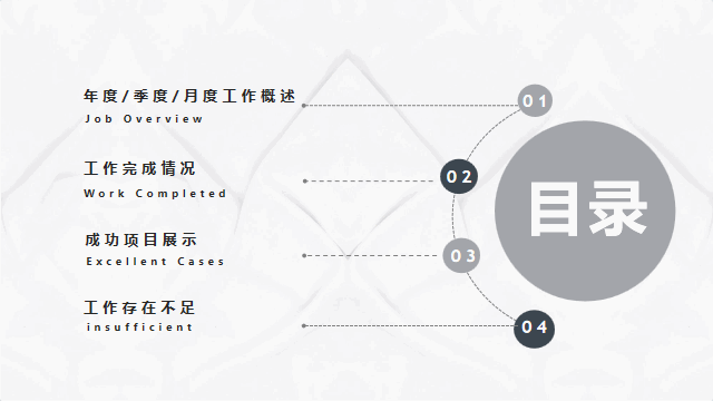 清爽相机花卉背景商务演示PPT模板 相册第1张图 