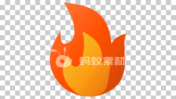 流行图标红黄色火焰fire-YMGzG9 预览封面图