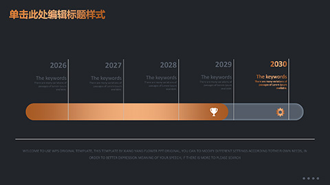 新拟态简约黑金配色商务汇报PPT模板 相册第6张图 