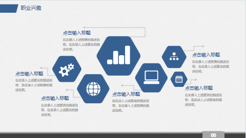 大学生职业生涯规划PPT模板 相册第4张图 