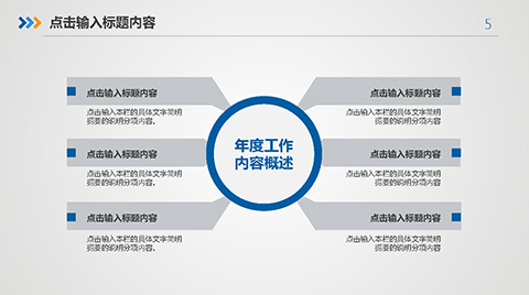 蓝色通用述职报告工作总结述职报告PPT模板 相册第4张图 