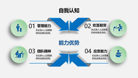 岗位竞聘个人自我介绍求职简历PPT模板 相册第8张图 