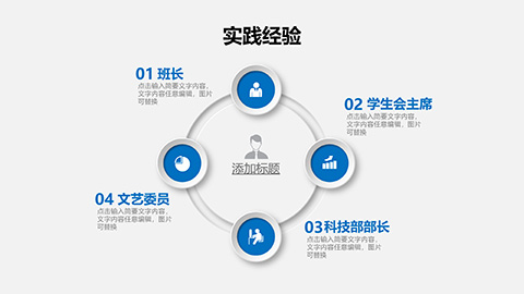 岗位竞聘个人自我介绍求职简历PPT模板 相册第5张图 