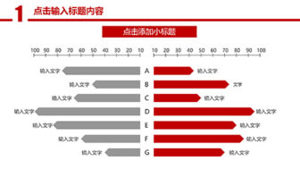 红色大气党政年终总结工作汇报PPT模板 相册第6张图 