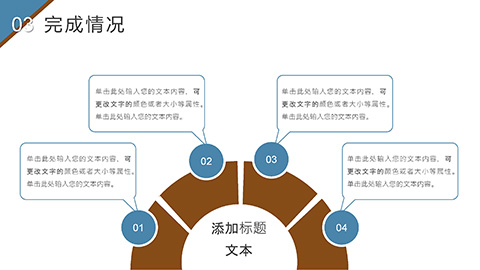 毛玻璃风格年终述职报告PPT模板 相册第14张图 