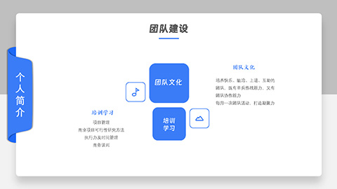 岗位竞聘个人求职简历自我介绍PPT模板 相册第22张图 