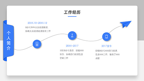 岗位竞聘个人求职简历自我介绍PPT模板 相册第6张图 