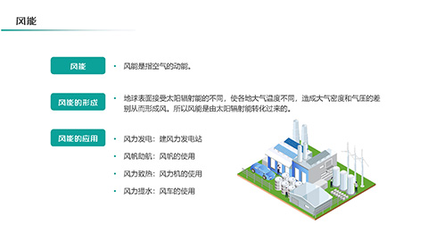 绿色新能源技术大学专业教育PPT模板 相册第17张图 