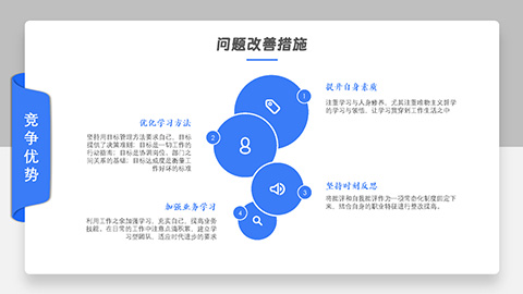 岗位竞聘个人求职简历自我介绍PPT模板 相册第18张图 