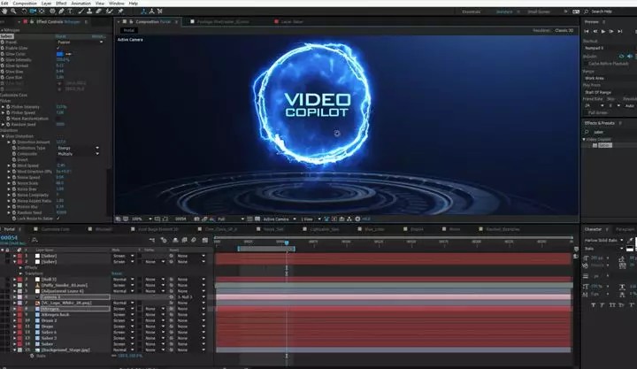 AE插件:高效的光效生成工具SABER | Adobe After Effects Plug-In: SABER v1.0.40 相册第2张图 